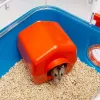 Hamsterių narvas FERPLAST Combi 2, mėlynas permatomas, P795×G295×A263 mm, technopolimeras