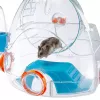Hamsterių narvas FERPLAST Combi 2, mėlynas permatomas, P795×G295×A263 mm, technopolimeras