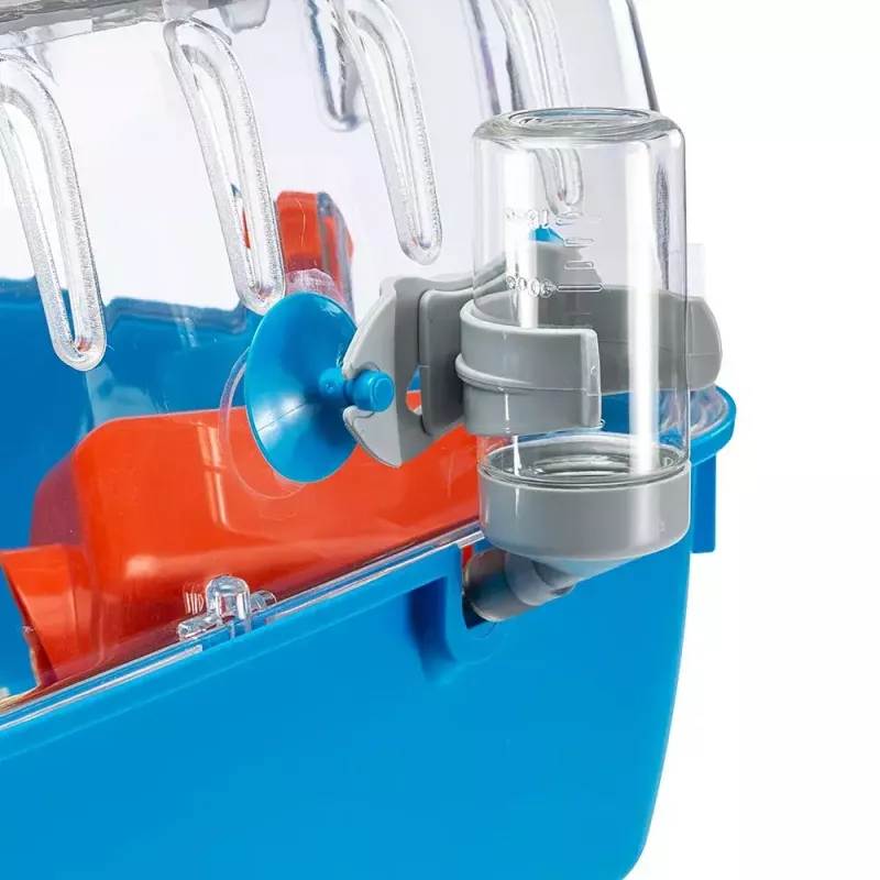 Hamsterių narvas FERPLAST Combi 2, mėlynas permatomas, P795×G295×A263 mm, technopolimeras