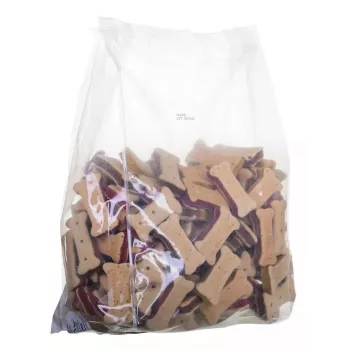 Šunų dresavimo skanėstai MACED Cube Cookies Mini Mix 1 kg — įvairių formų mini kubeliai sausainiai, paukštienos skonio mišinys