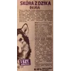Šunų kramtomas žaislas MACED šerno oda 45 cm — natūralus odos kramtukas, 40 g, elnienos skonio, be cukraus ir glitimo
