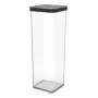 Pašarų talpykla rotho 1160608080 2 L Juoda permatoma, 100×100×285 mm, technopolimeras