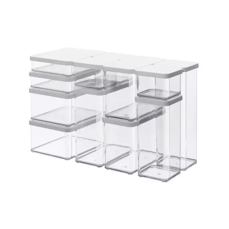 Maitinimo talpykla rotho Dispenser Loft 11610 stačiakampė 2,25 l, technopolimeras, balta, 200×150×96 mm