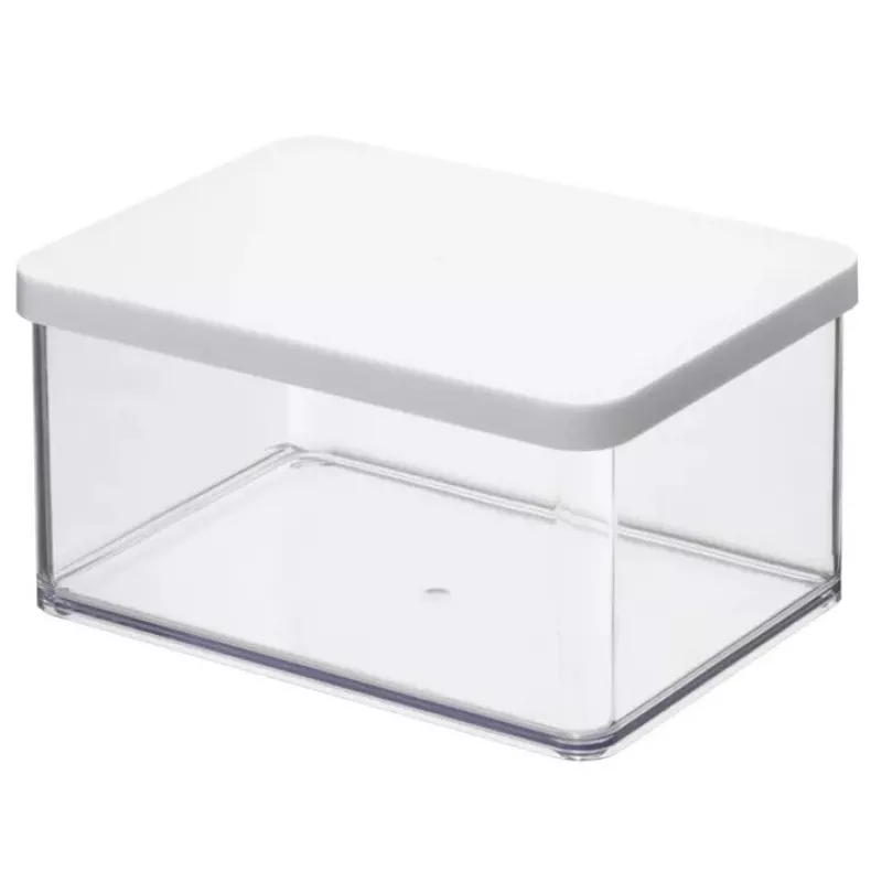 Maitinimo talpykla rotho Dispenser Loft 11610 stačiakampė 2,25 l, technopolimeras, balta, 200×150×96 mm