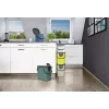 Atliekų dėžė rotho Albula stačiakampė plastikinė 6 l, perdirbtas plastikas, tamsiai žalia, pakabinimo anga