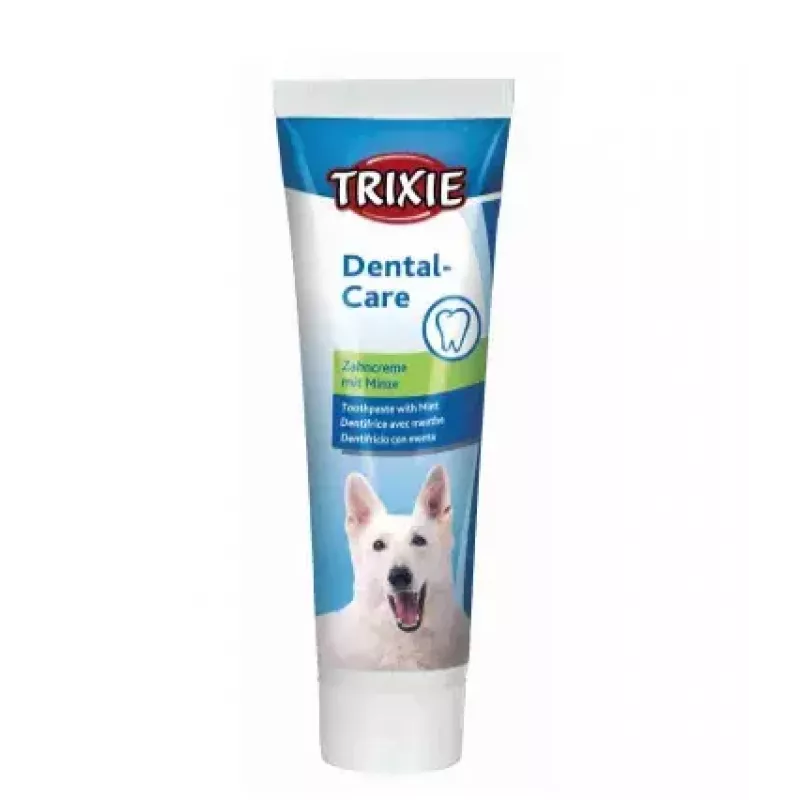 Pirštinis dantų šepetėlis šunims Trixie 2561, vientisas minkštas silikoninis šepetėlis mažiems šunims ir šuniukams