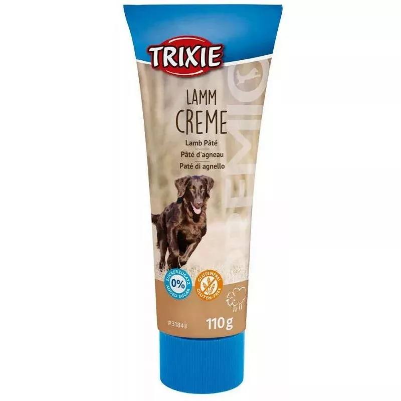 Konservuotas šunų paštetas Trixie TX-31843, ėrienos pasta 110 g, baltymai 9,8%, riebalai 24,7%, drėgmė 60%