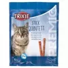 Papildomi mėsingi skanėstai katėms Trixie 42723, kalakutienos skonio, 25 g pakelis, pakuotėje 5 vnt., baltymai 33,5%, riebalai 20%