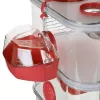 Graužikų narvas ZOLUX Rody3 Trio — mažų gyvūnų buveinė, metalas/plastikas, 410×270×530 mm, 3 kg, su ratuku