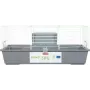 Graužikų narvas ZOLUX Primo 80 cm — balta/pilka, 80 cm ilgio, 810×360×540 mm, metalas/plastikas