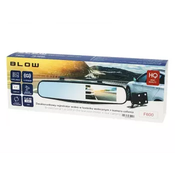 Automobilinė kamera BLOW F600 Full HD 1080p Night Vision – 1080p įrašymas, naktinis matymas