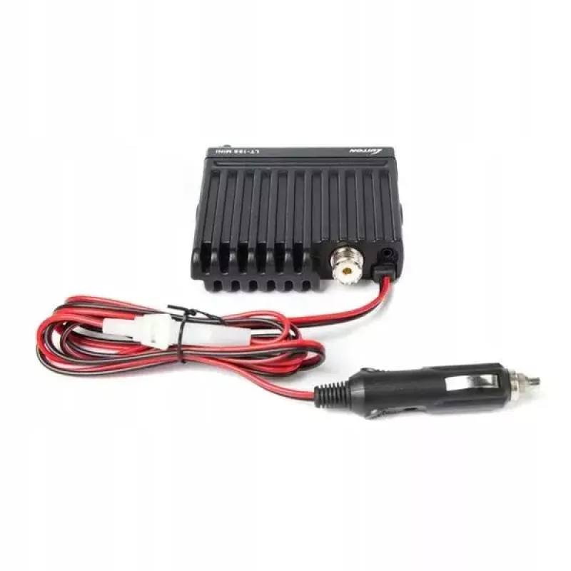Automobilinis CB radijas Luiton LT-198, 40 AM/FM kanalų, 4 W, 12–24 V, juodas, žiebtuvėlio kištukas