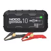 Baterijos įkroviklis NOCO GENIUS10 EU 10 A 6 V ir 12 V baterijoms — techninė priežiūra ir desulfatacija, 150 W, Li‑Ion/AGM/Gel, atsparus vandeniui IPX