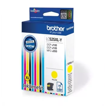 Brother LC525XL-Y rašalo kasetė Originali Extra (Super) High Yield geltona