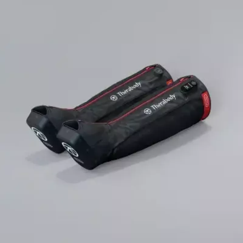 Kompresiniai batai Therabody Recovery Air Jetboots Pro Plus — viso ilgio, įprasti, pneumatiniai 20–100 mmHg, vibracija, LCD ekranas, įkraunami