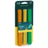 ”3Doodler Start” 3DS-ECO-MIX2-75 spausdinimo medžiaga, kompostuojamas plastikas, žalia, oranžinė, geltona, 1 g
