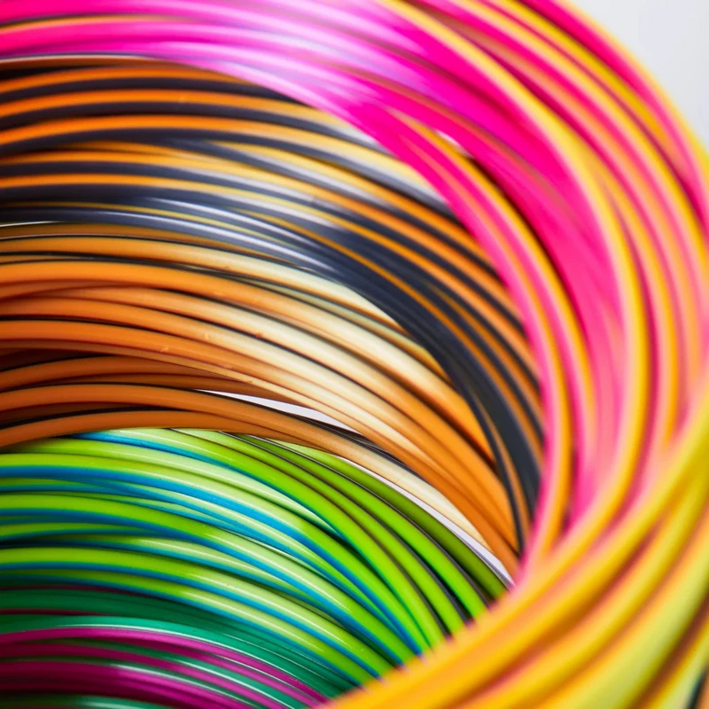 3Doodler FLOW-TRIFILLS 3D spausdinimo medžiaga Polilaktinė rūgštis (PLA) Juoda, Mėlyna, Varinė, Auksinė, Žalia, Violetinė, Raudona 260 g