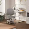 Sukiojama kėdė mark adler Junior 5.0 — ergonomiška tinklinė atloša, porolono sėdynė, reguliuojamas aukštis 42–54 cm, pilka