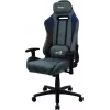 Aerocool DUKE AeroSuede universali žaidimų kėdė, juoda, mėlyna