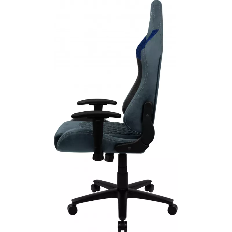 Aerocool DUKE AeroSuede universali žaidimų kėdė, juoda, mėlyna