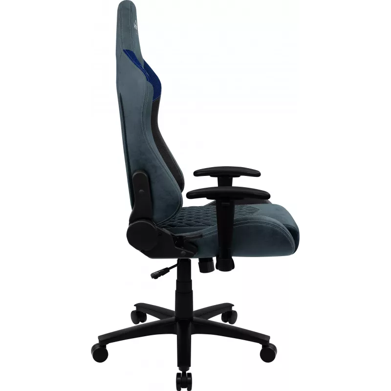 Aerocool DUKE AeroSuede universali žaidimų kėdė, juoda, mėlyna