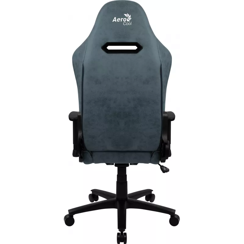 Aerocool DUKE AeroSuede universali žaidimų kėdė, juoda, mėlyna