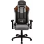 Aerocool DUKE AeroSuede universali žaidimų kėdė juoda, ruda, pilka