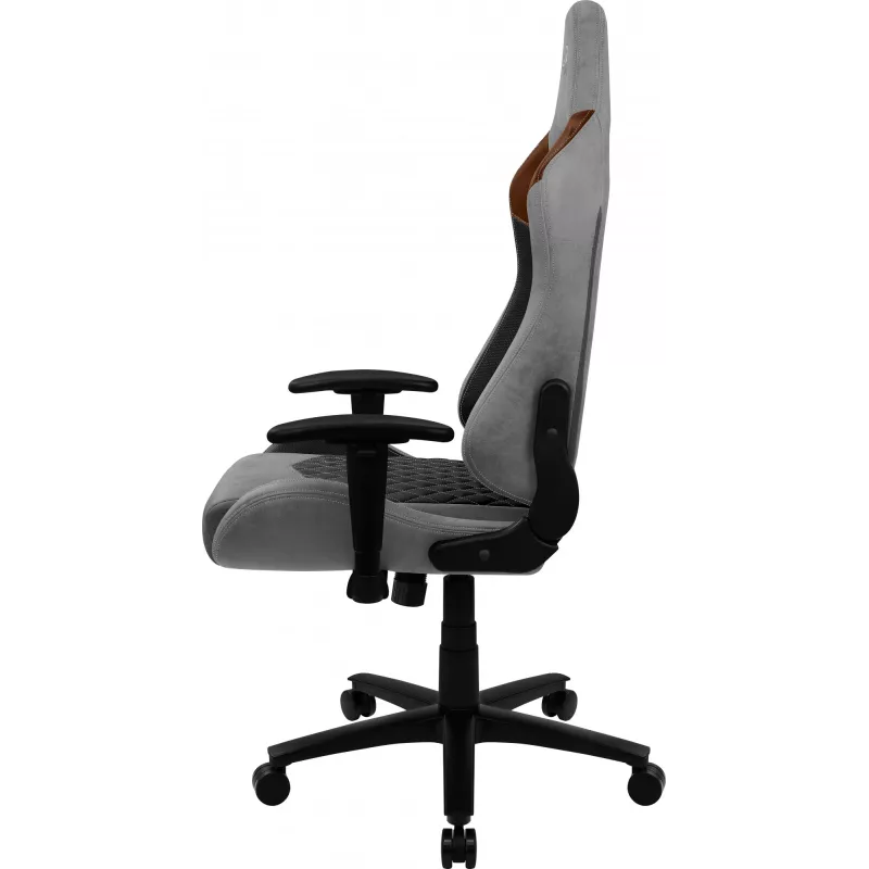 Aerocool DUKE AeroSuede universali žaidimų kėdė juoda, ruda, pilka