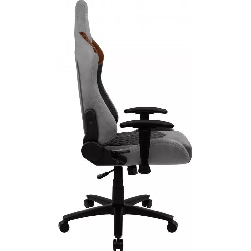 Aerocool DUKE AeroSuede universali žaidimų kėdė juoda, ruda, pilka