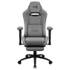 Aerocool ROYALASHGR Premium Ergonomic Gaming Chair Legrest Aeroweave Technology Pilka