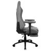 Aerocool ROYALASHGR Premium Ergonomic Gaming Chair Legrest Aeroweave Technology Pilka