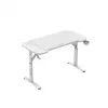 Žaidimų kėdė huzaro Hero 2.6 White — ergonomiška reguliuojama aukšta nugara pasukama kėdė su puodelių laikikliu ir ausinių kabliuku