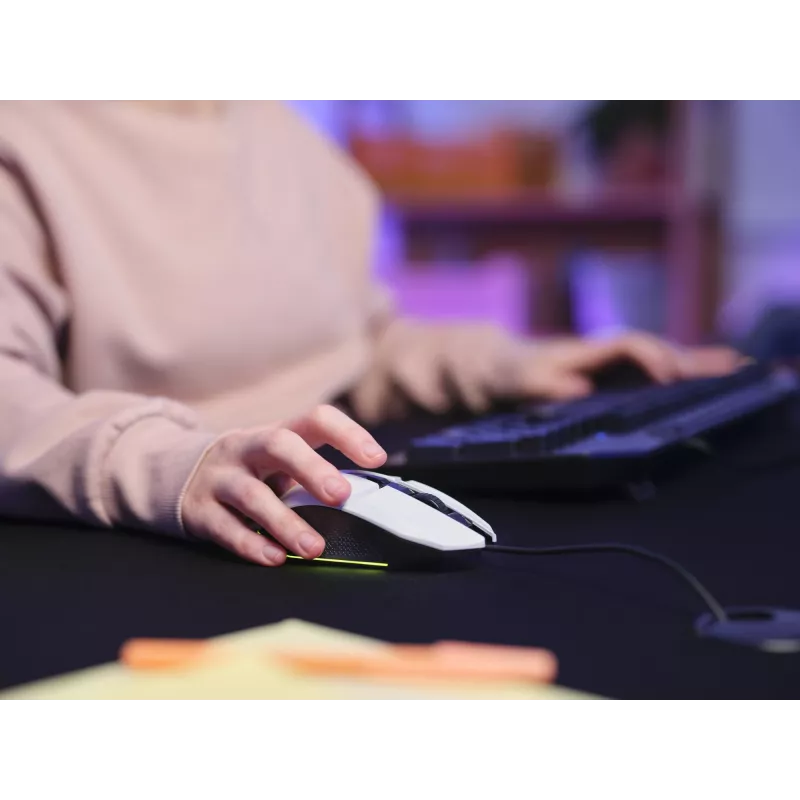Trust GXT 109W Felox pelė, žaidimų, dešiniarankiams, USB Type-A, optinė, 6400 DPI