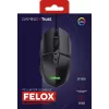 Trust GXT 109 Felox pelė, skirta žaidimams, dešiniarankiams, USB Type-A, optinė, 6400 DPI