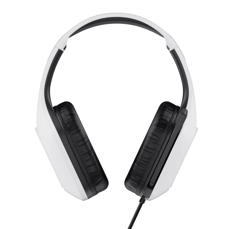 Trust GXT 415W Zirox ausinės su laidu, ant galvos, žaidimams, baltos