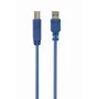 GEMBIRD USB 3.0 laidas A kištukas–B kištukas 3 m – mėlynas
