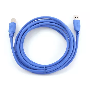 GEMBIRD USB 3.0 laidas A kištukas–B kištukas 3 m – mėlynas