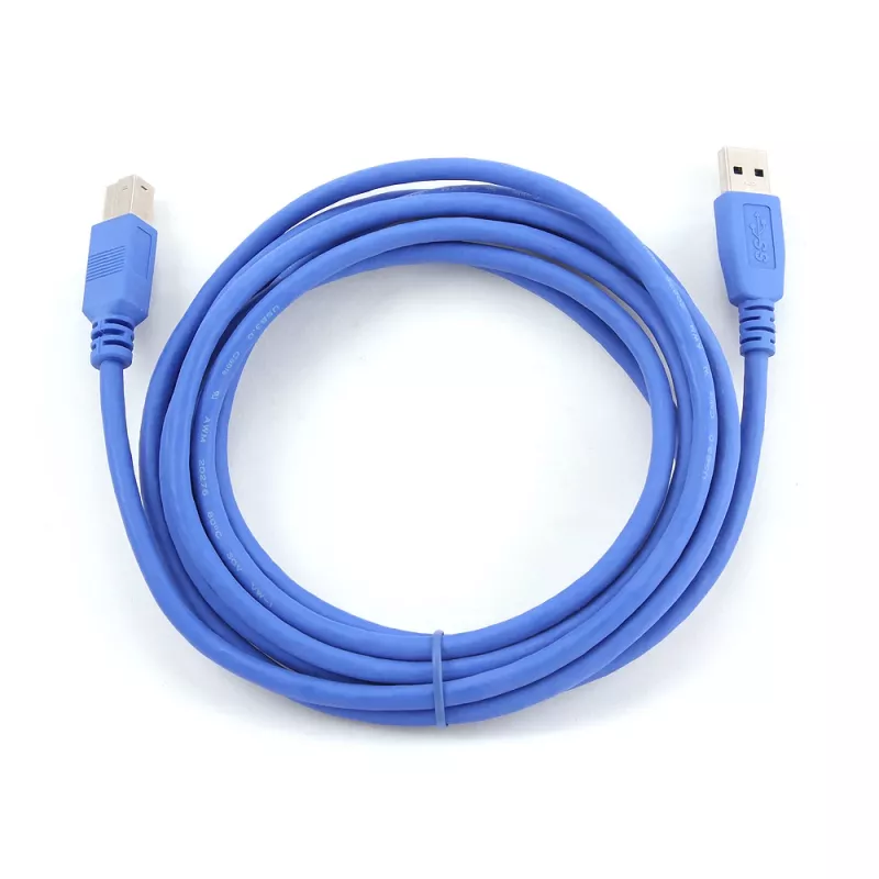 GEMBIRD USB 3.0 laidas A kištukas–B kištukas 3 m – mėlynas