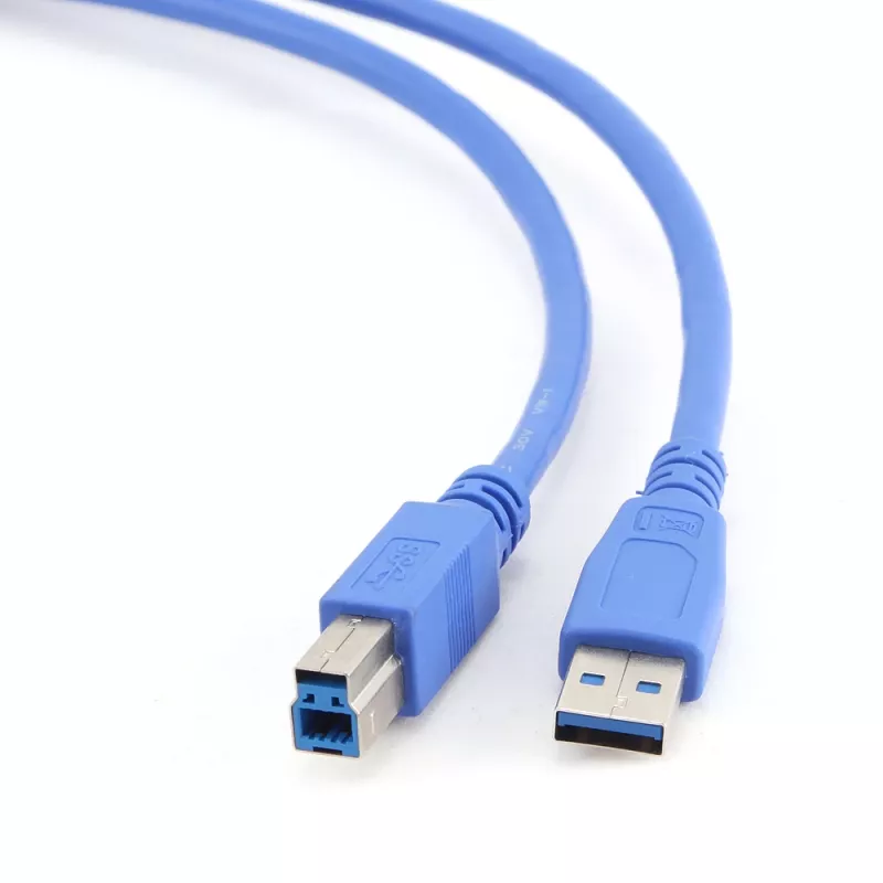 GEMBIRD USB 3.0 laidas A kištukas–B kištukas 3 m – mėlynas