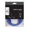 GEMBIRD USB 3.0 laidas A kištukas–B kištukas 3 m – mėlynas