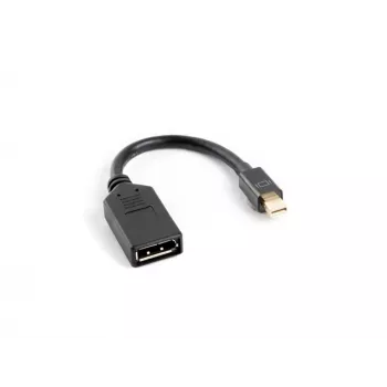 LANBERG DisplayPort kabelis Mini DisplayPort - 0.12m Juodas