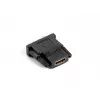 LANBERG Kabelio lyties keitiklis HDMI DVI-d 18+1 Single Link Juodas