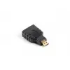 Lanberg AD-0015-BK jungčių adapteris HDMI Micro HDMI Juoda