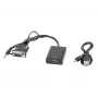 LANBERG vaizdo kabelio adapteris HDMI Type A (standartinis) VGA (d-sub) 0,2 m juodas