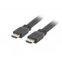 LANBERG HDMI laidas - M/m V2.0 4k Plokščias - 1m Juodas