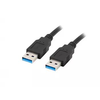LANBERG USB laidas 3.0 USB A – 1 m juodas