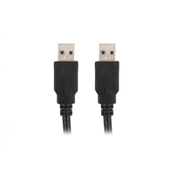 LANBERG USB laidas 3.0 USB A – 1 m juodas
