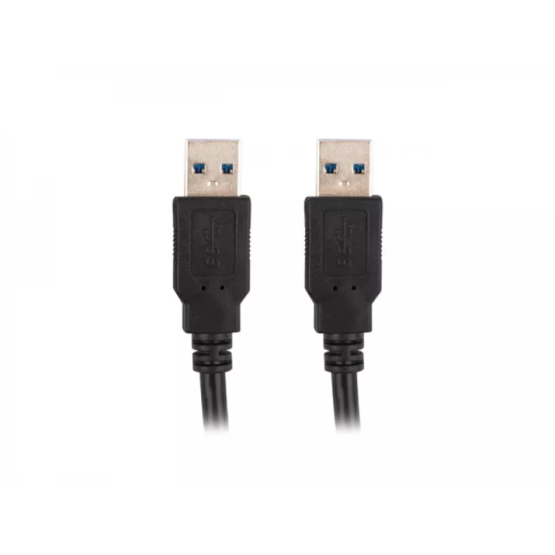 LANBERG USB laidas 3.0 USB A – 1 m juodas