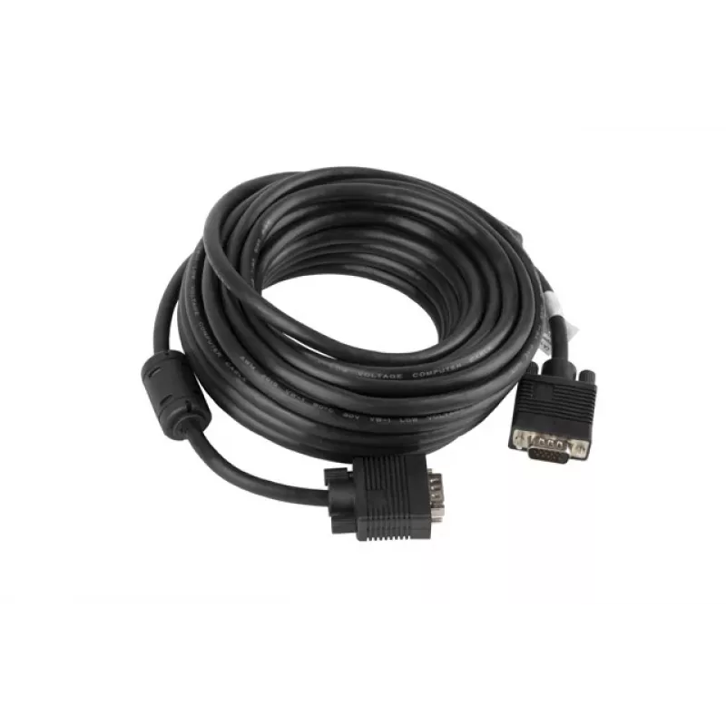 LANBERG VGA kabelis VGA (D-Sub) - 10 m juodas