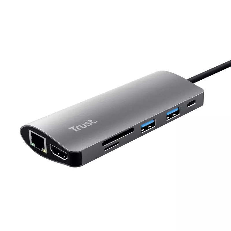 “Trust Dalyx” sąsajos plokštės / adapteris Vidinė HDMI, RJ-45, USB 3.2 Gen 1 (3.1 Gen 1)